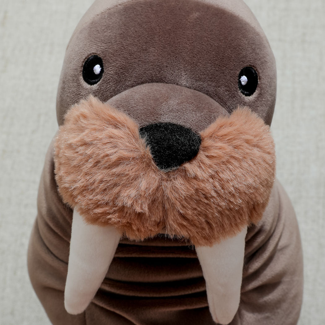 Ocean Series 3.0 17in. Taupe Brown Walrus Plush Toy