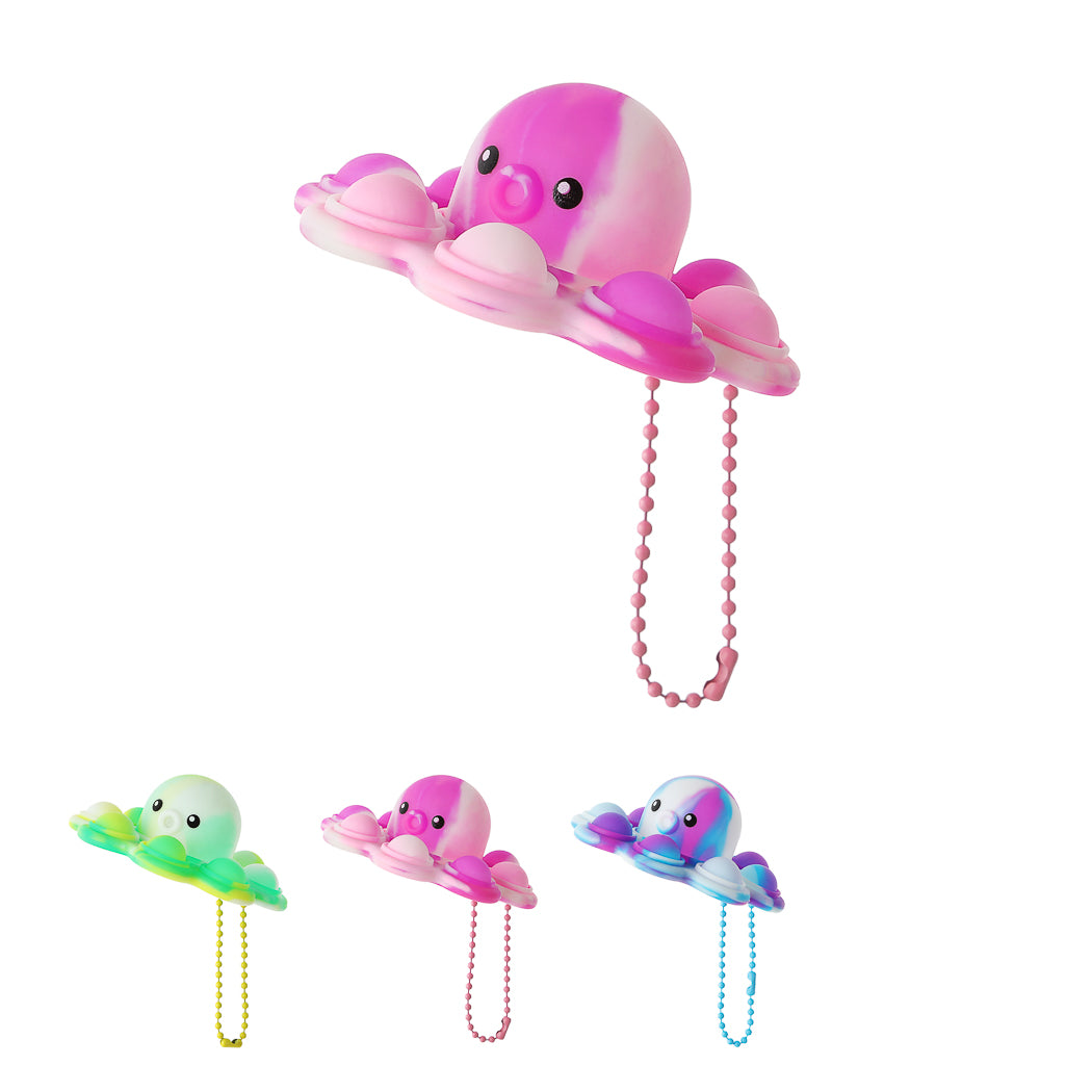 Octopus Stress Relief Keychain