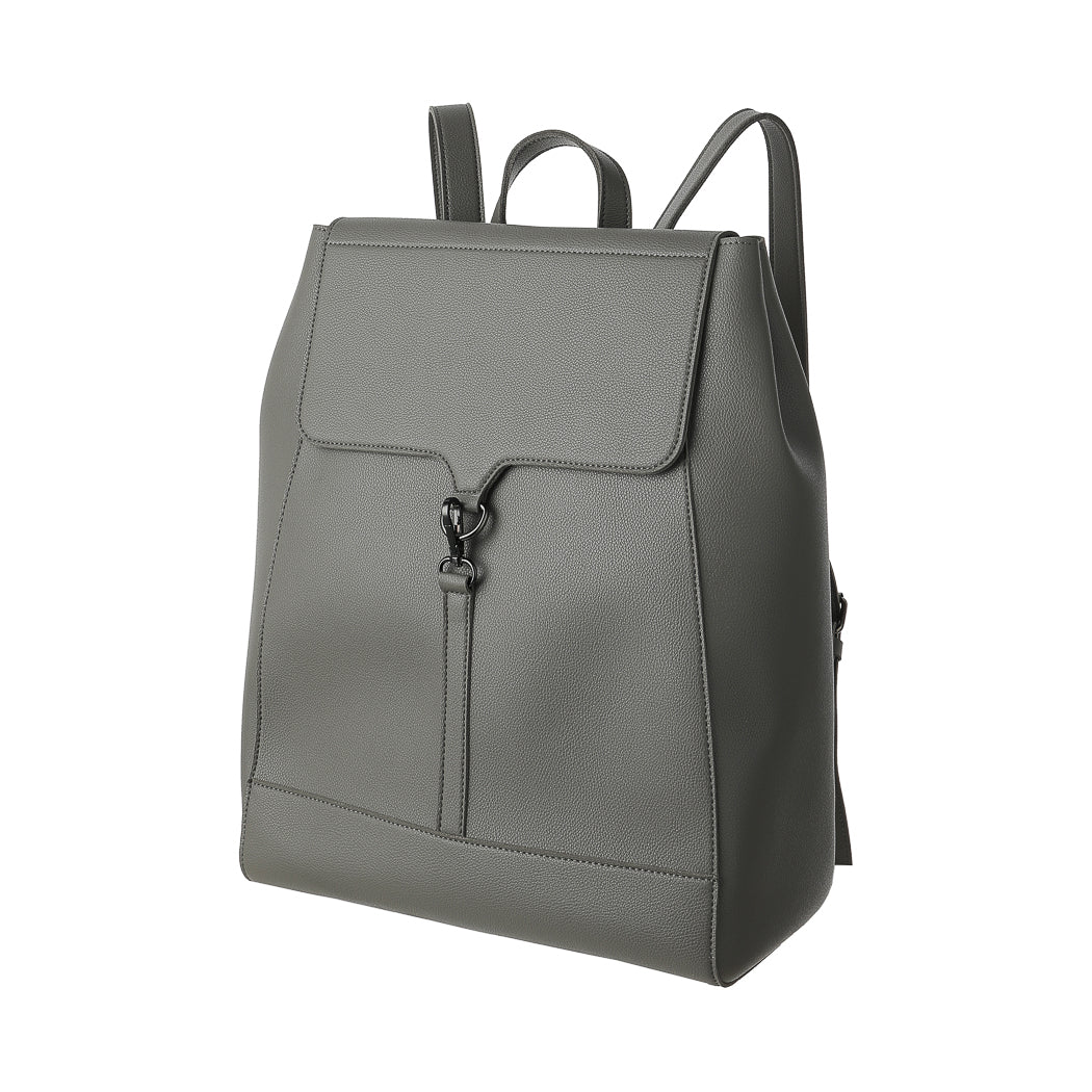 Backpack with Snap Hook(Gray)