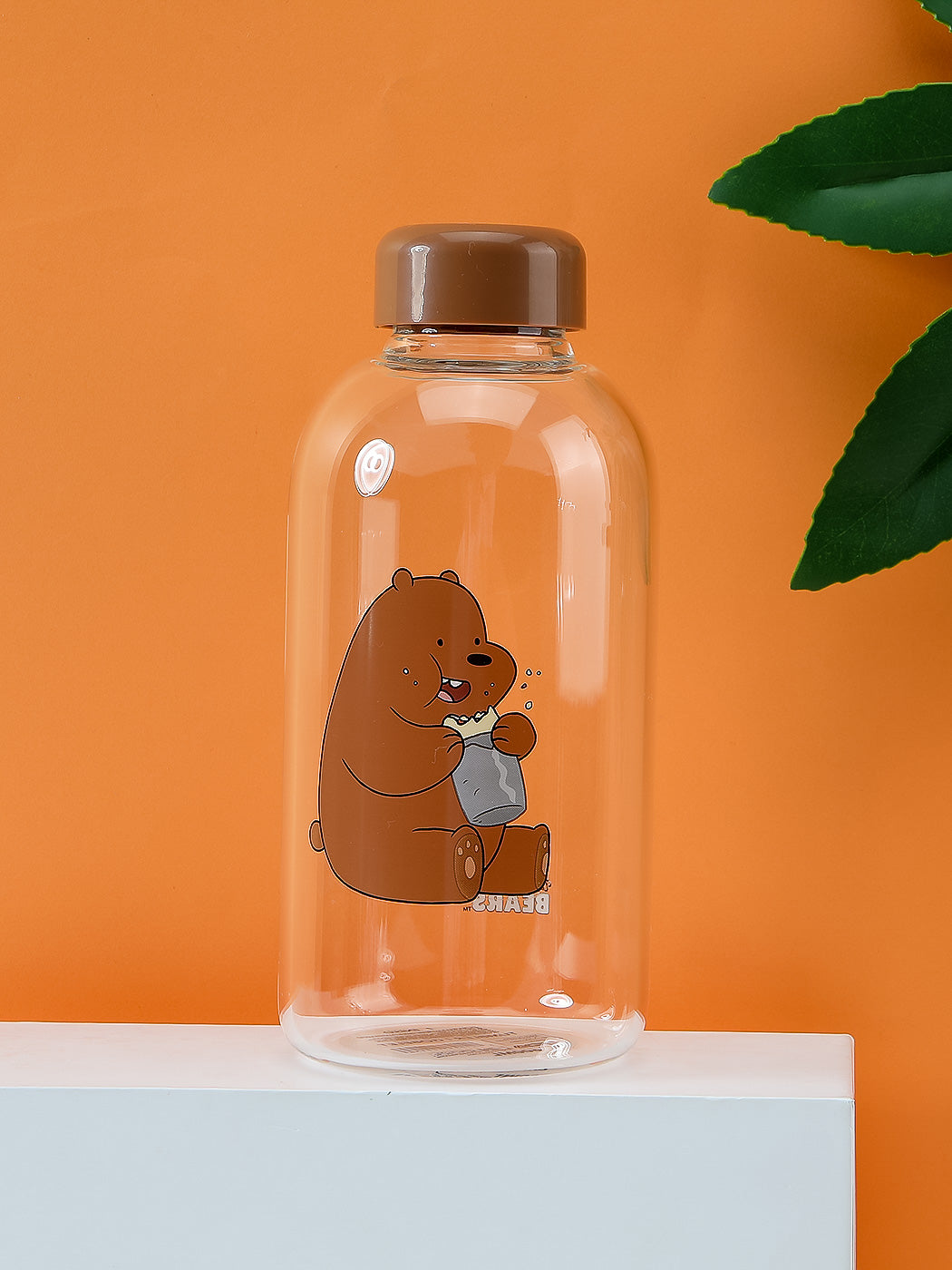 We Bare Bears-Pot-bellied Glass Bottle