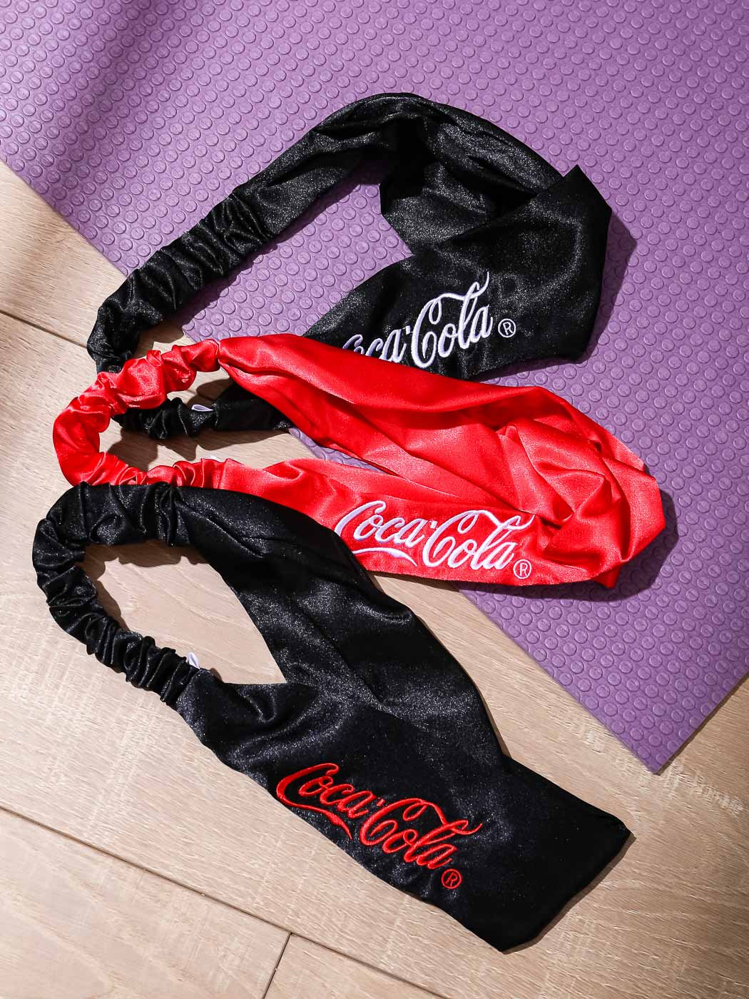 Coca-cola Embroidery Headband