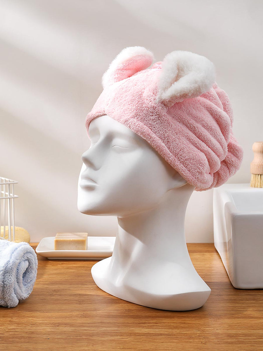 Bunny Ears Hair Drying Towel Miniso Pakistan