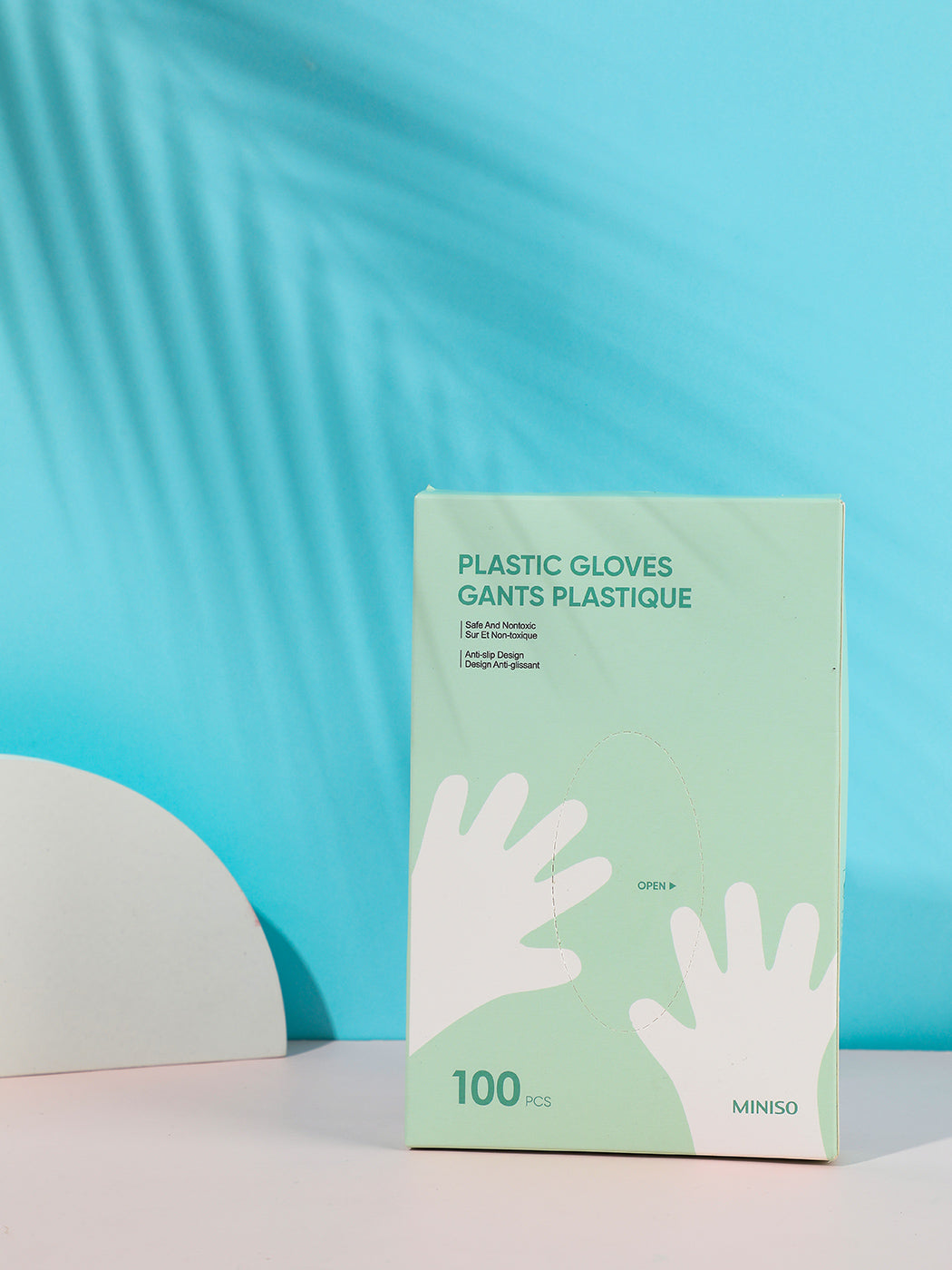 Disposable Plastic Gloves (PE Disposable) 100Pcs