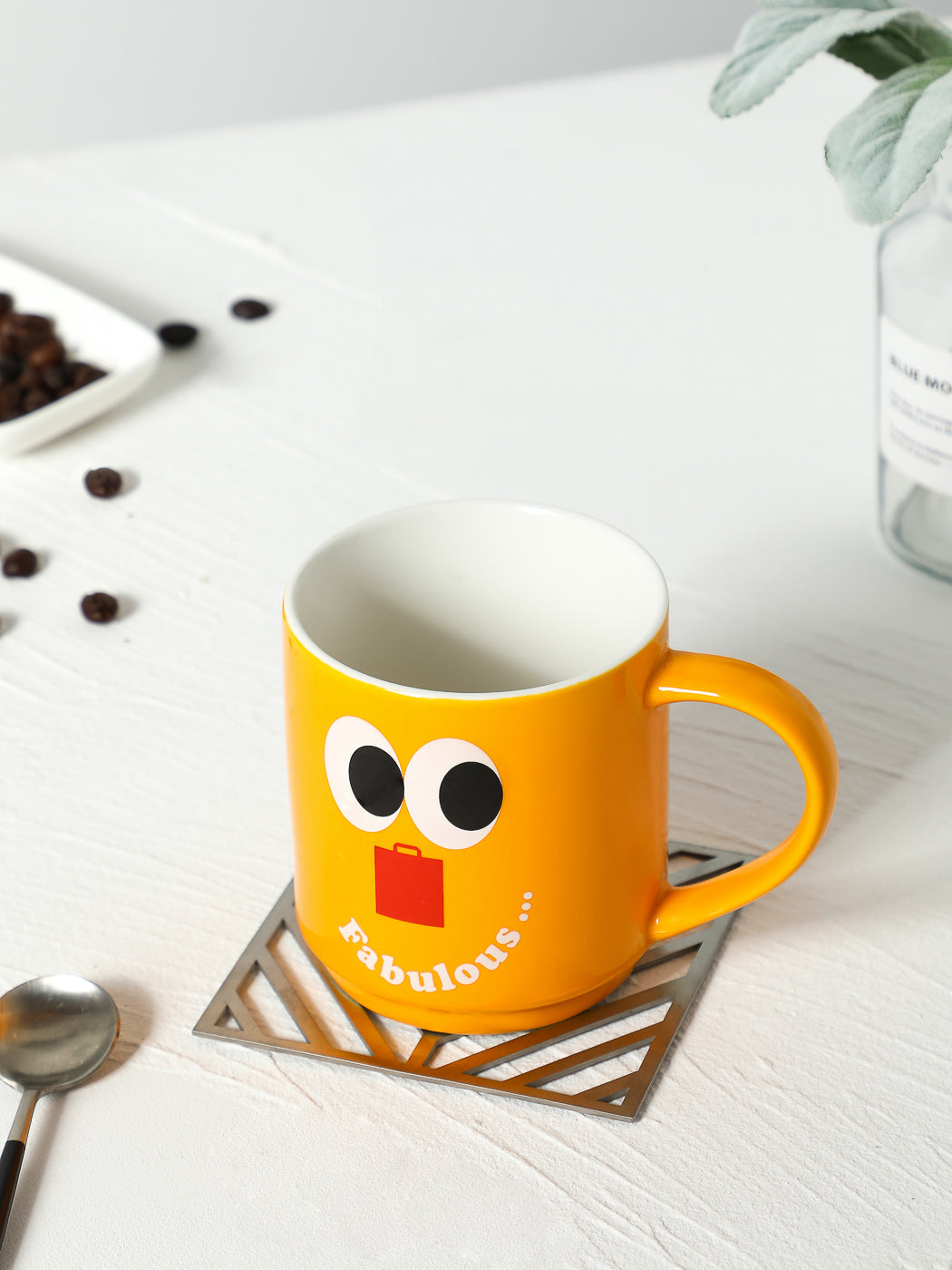 Fruity fairy Ceramic Mug 350mL(Yellow)
