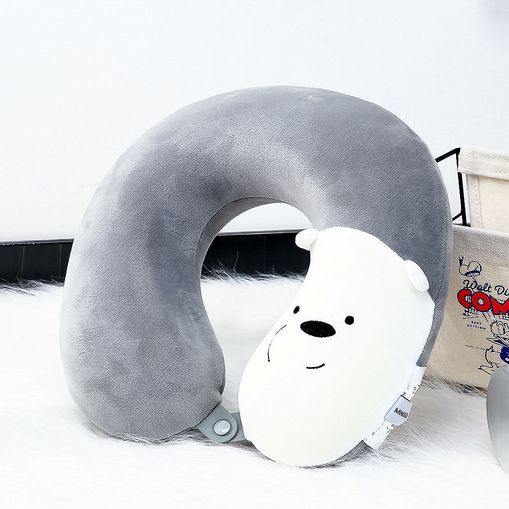 We Bare Bears Memory Foam U shaped Pillow