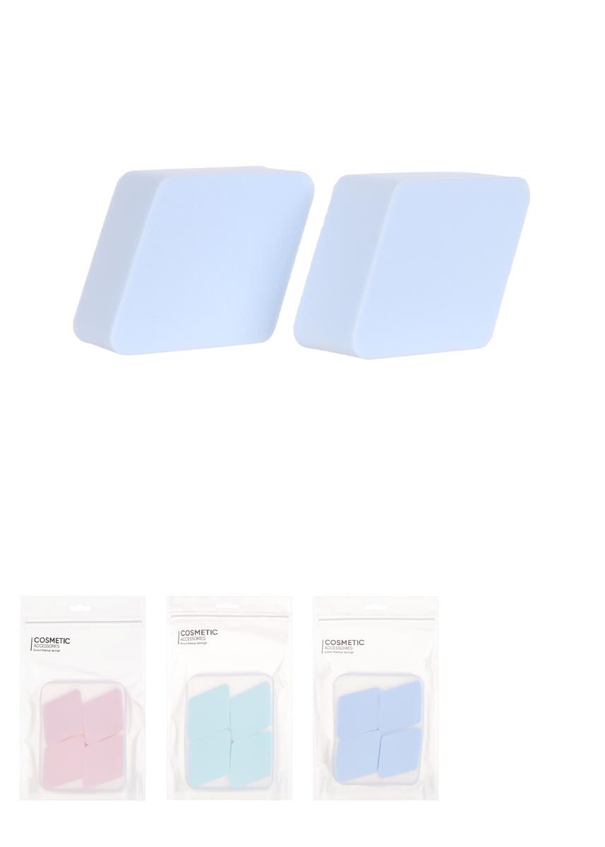 Boxed Diamond Makeup Sponge (4 Pack)