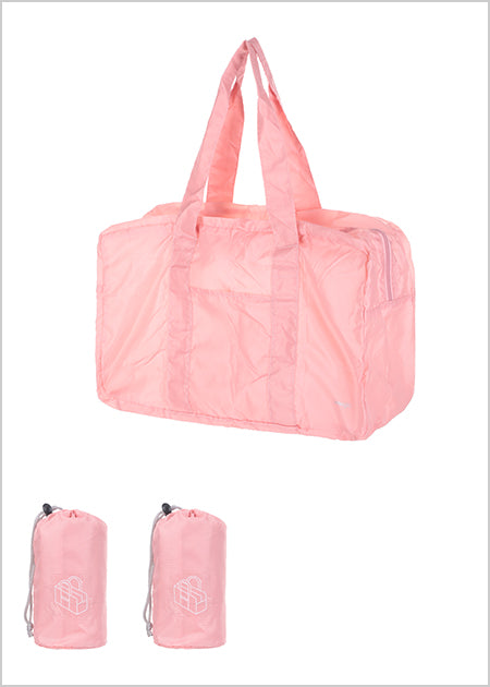 Miniso Foldable Boston Bag (Pink)