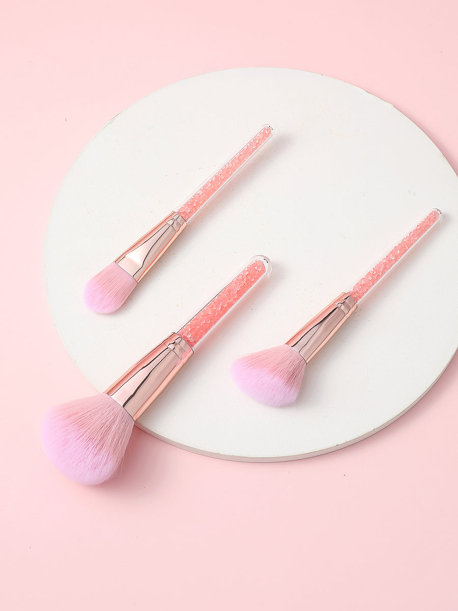 Crystal Makeup Brush (3 Pcs) Miniso Pakistan