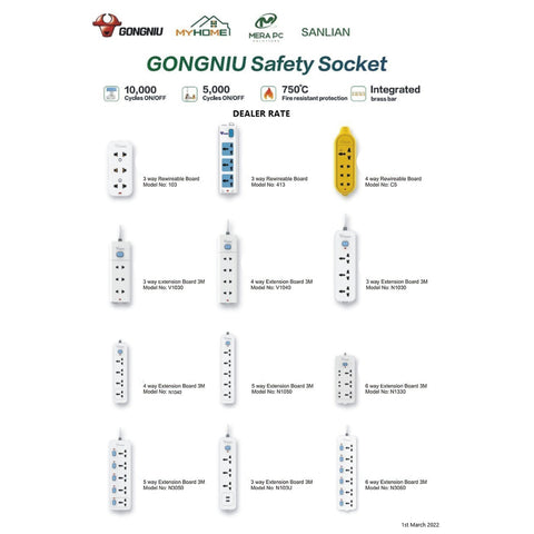 Miniso GongNiu Safety Extension(N1050)