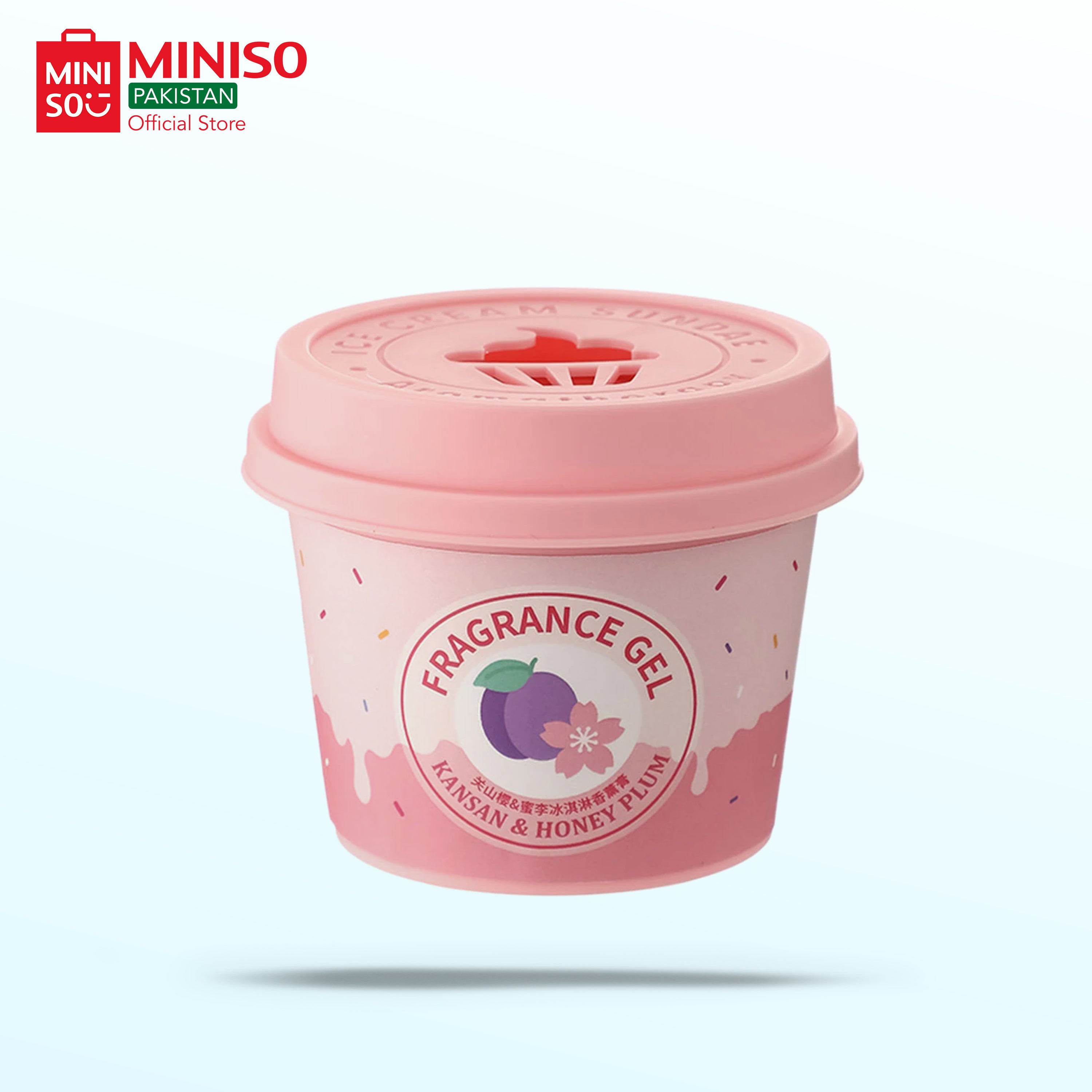 Cherry Blossom & Plum Ice Cream Solid Air Freshener
