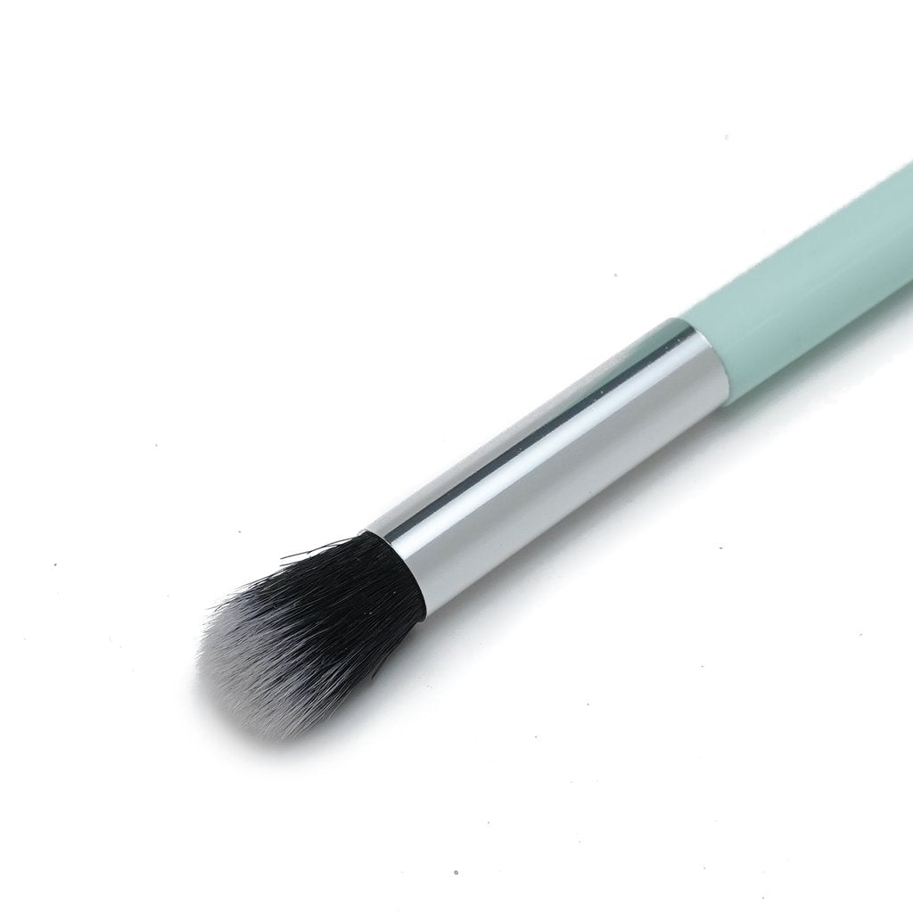 Makeup Brush Set, Pale Turquoise