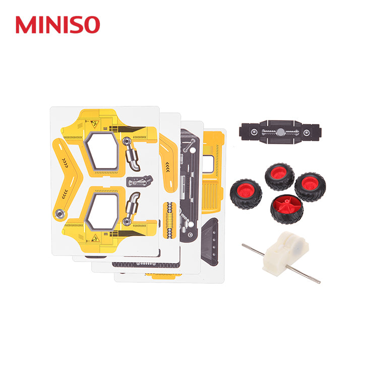 3D Puzzle - Car HWMP-2233(Yellow)