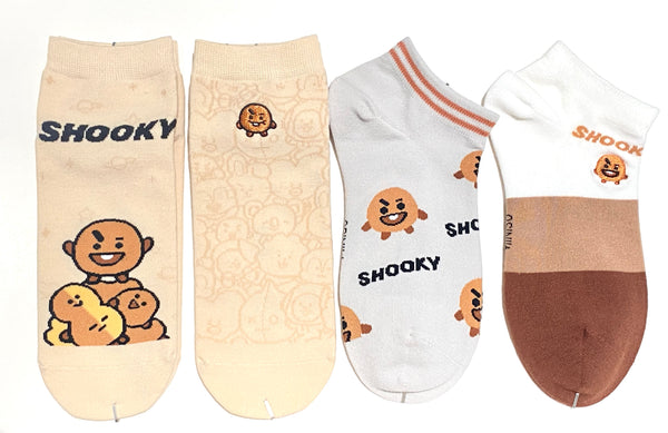 BT21 Collection Ankle Socks 1 Pair (SHOOKY)