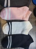 Women Socks (White - Grey)