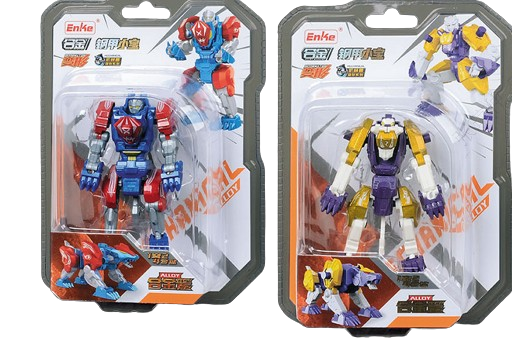 Alloy Transformation Series Steel Armor Beast (2 Assorted Models)(Blue/Purple)