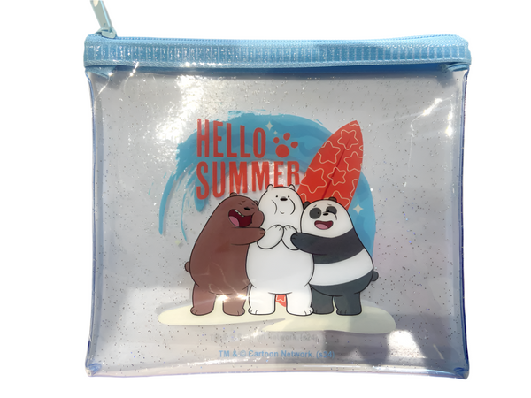 WE BARE BEARS SEASIDE MUSIC FESTIVAL PVC Stationery Case (14*12cm)