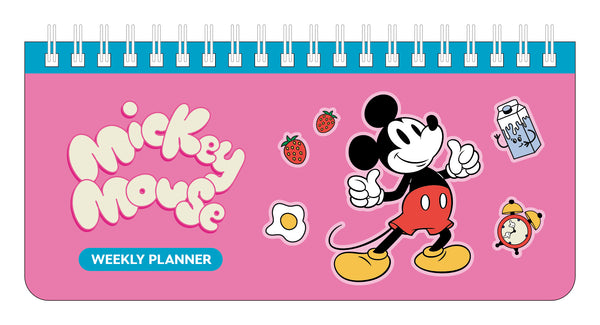 Disney Mickey Food Collection PP Weekly Planner (60 Sheets, 12 Months)