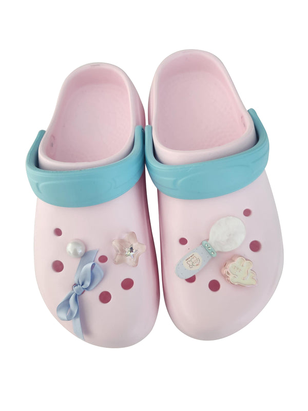 (Pink,39-40) Lovely Clogs