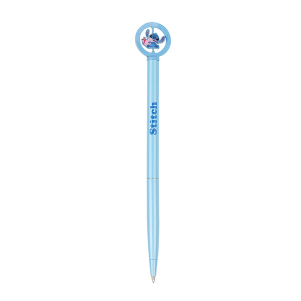 Disney Stitch Collection Stitch Metal Head Rotating Ballpoint Pen (1.0mm, Black) (PDQ)