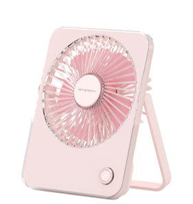 Macaron Color Foldable Fan - Pink