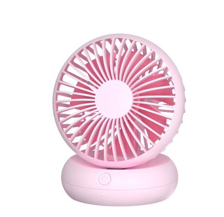 Cooling Portable Desktop Fan (Pink)