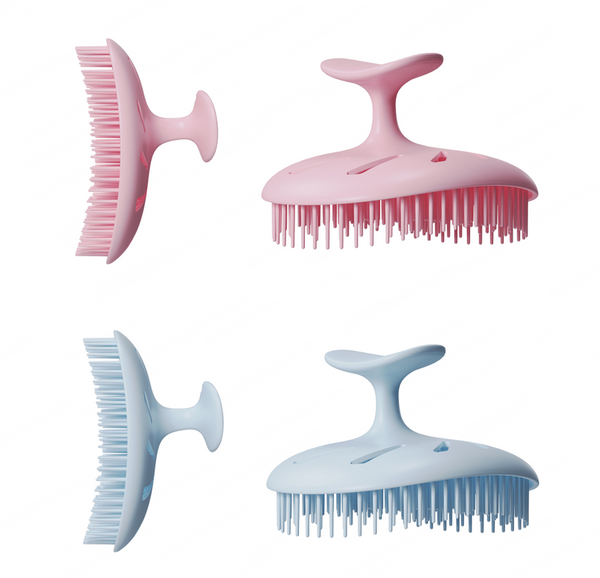 Thin Bristled Massager Shampoo Brush