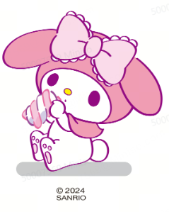 My Melody Sweet Factory Collection Coloring Plaster Figure