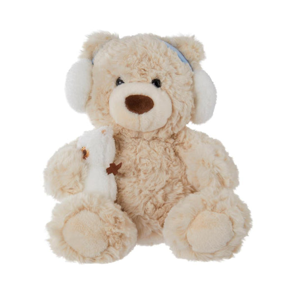Gift Bear Collection 10in. Holding Snowman Plush Toy