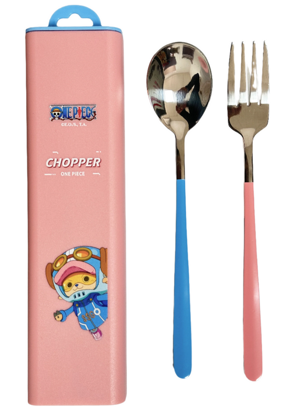 One Piece Collection Cutlery Set (Fork & Spoon)(Chopper)