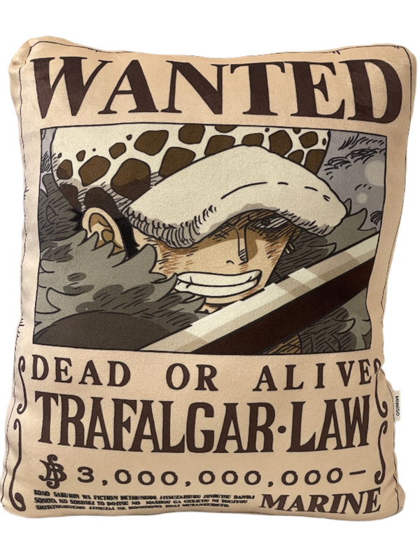One Piece Collection 16in. Order for Arrest Pillow(Law)