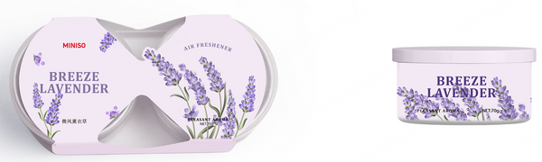Flower Series Air Freshener (2pcs)(Lavender)