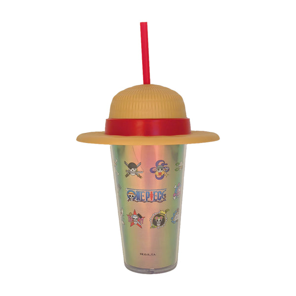 One Piece Collection Double-Wall Straw  Bottle  420mL