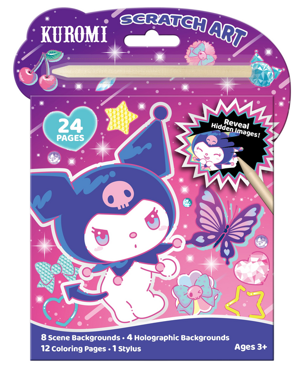 Kuromi Magic Party Collection Scratch Painting