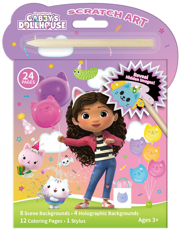 Gabby's Dollhouse Collection Scratch Painting