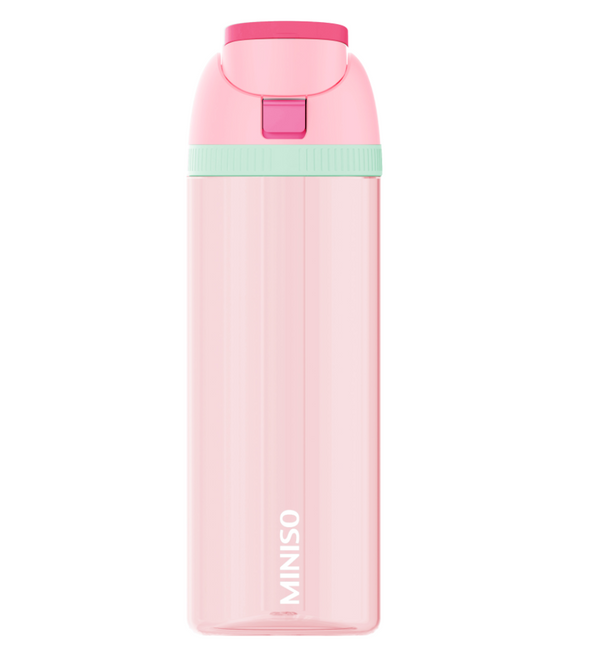 Sports Series Tritan Bottle with Straw & Handle 850mL(Pink)