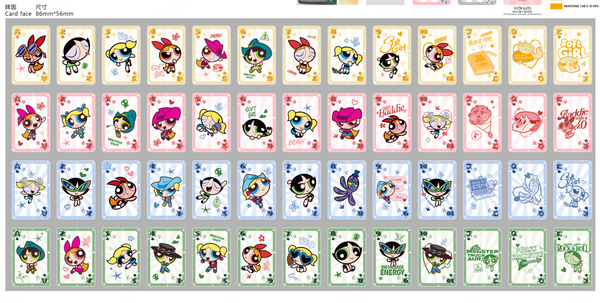 The Powerpuff Girls Collection Playing Cards