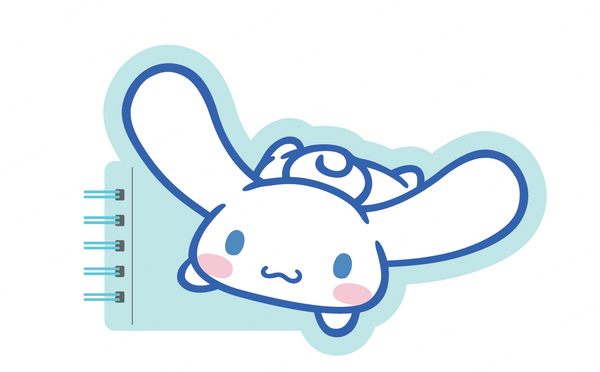 Cinnamoroll Collection Figure Stress-relief Wire-bound Book (80 Sheets)