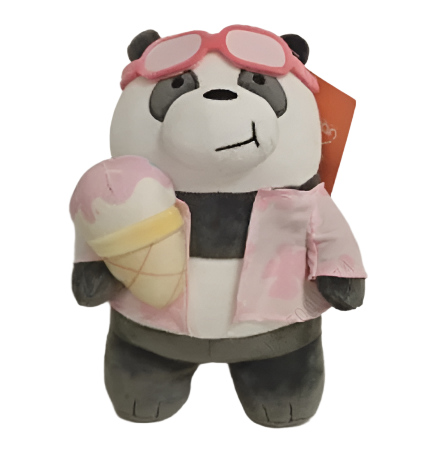 WE BARE BEARS SEASIDE MUSIC FESTIVAL 11in. Plush Toy(Ice Cream Panda)
