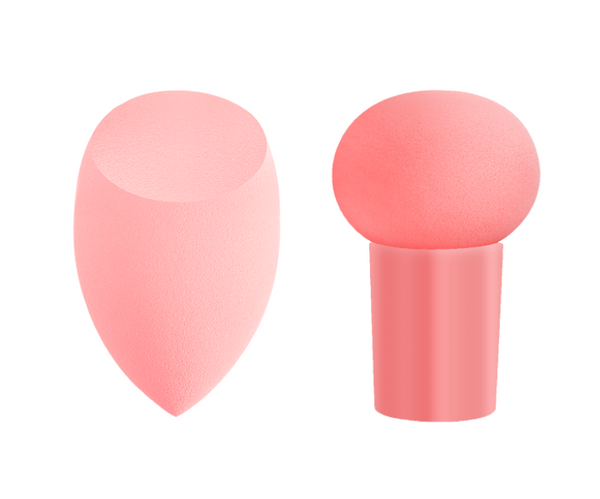 Peach Pink Series Makeup Puff & Makeup Sponge