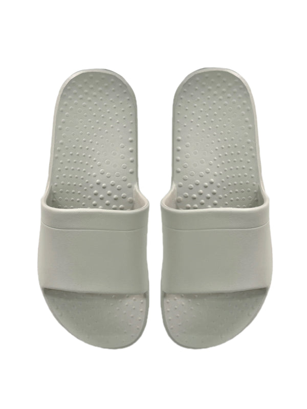 (Gray,43-44) Dots Series Men's Bathroom Slippers