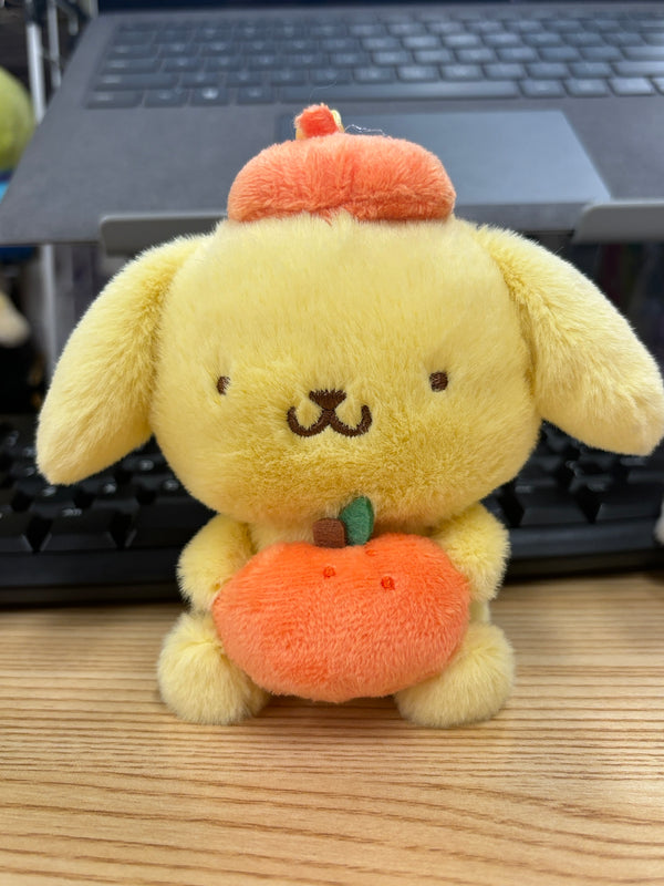 Pompompurin 4in. Hugging Fruit Pendant