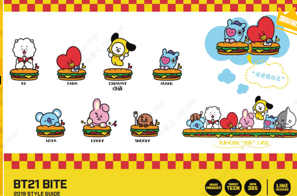 BT21 Burger Party Series  Surprise Box