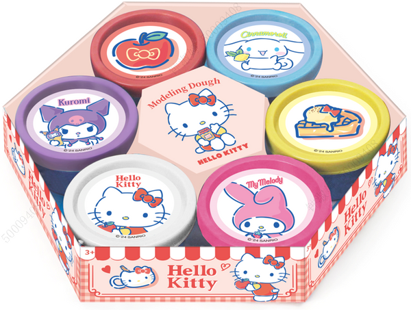 Sanrio characters Dessert Collection 6-Box Modeling Clay Set (PDQ)