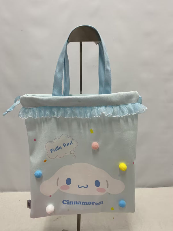 Cinnamoroll Drawstring Storage Bag