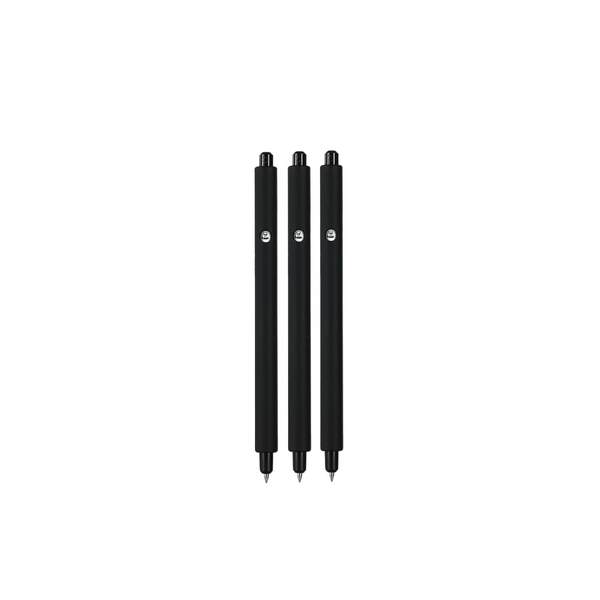 Pack Of 3 | We Bare Bears Collection Retractable Gel pen 0.5mm(Black, Black Ink)