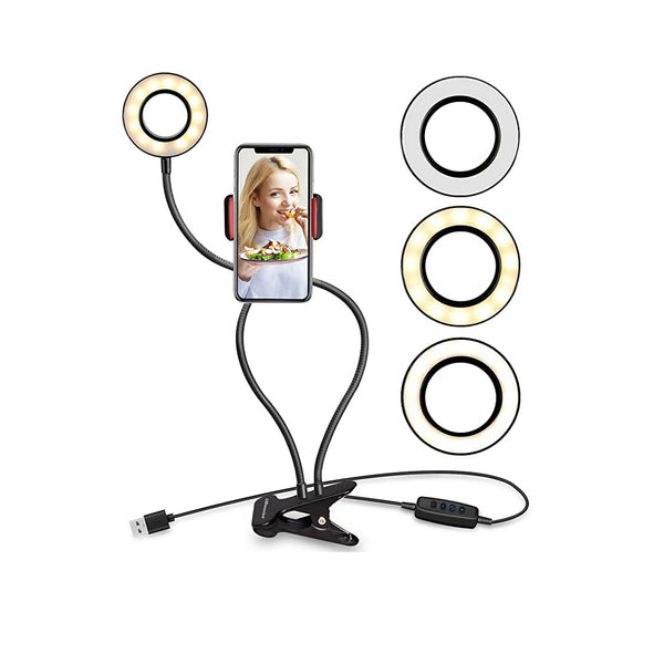 Live Broadcast Series - Ring Light with Clamp