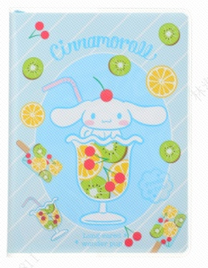Sanrio characters Collection 64K Colorful Sheets Book with EVA Cover - 96 Sheets(Cinnamoroll)