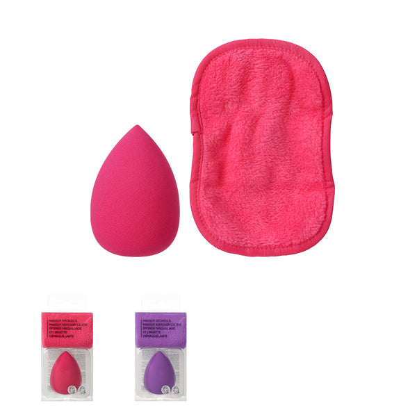 Skin-Friendly Makeup Sponge & Makeup Remover Cloth