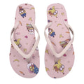 (Pink,39-40) Minions Collection Women's Flip-Flops
