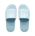(Light Blue,37-38) Ripple Series Women’s Bathroom Slippers
